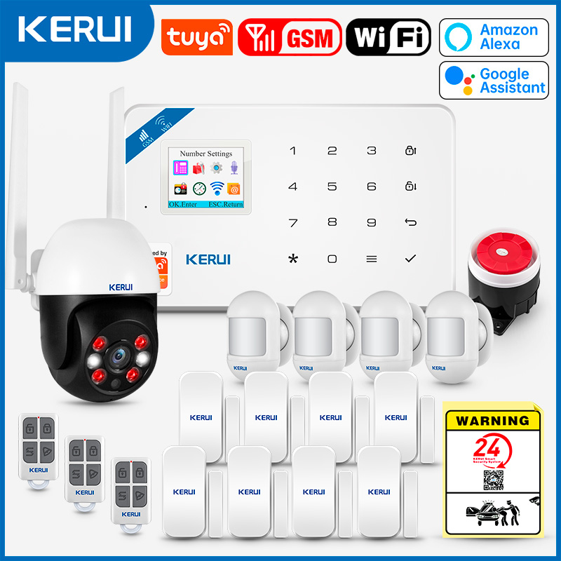 Home Security Front Door Camera - KERUI W181 Tuya สมาร์ท WIFI GSM