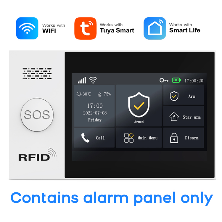 Sim Gsm Alarm - PG-107 Tuya Wireless Home เครื่องสแกนบาร์โค้ดขโมยความปลอดภัยในบ้านพร้อม Motion