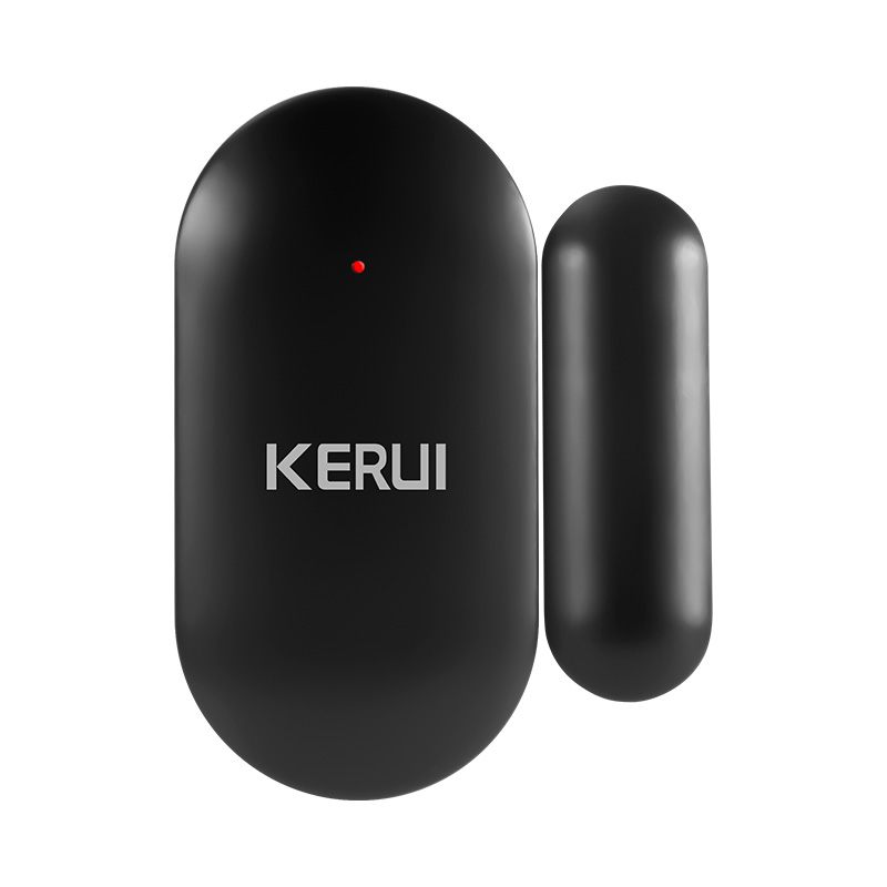 Sim Gsm Alarm - Kerui เซ็นเซอร์ประตู MC11 433MHz เครื่องตรวจจับแม่เหล็กหน้าต่างไร้สายสำหรับ W202