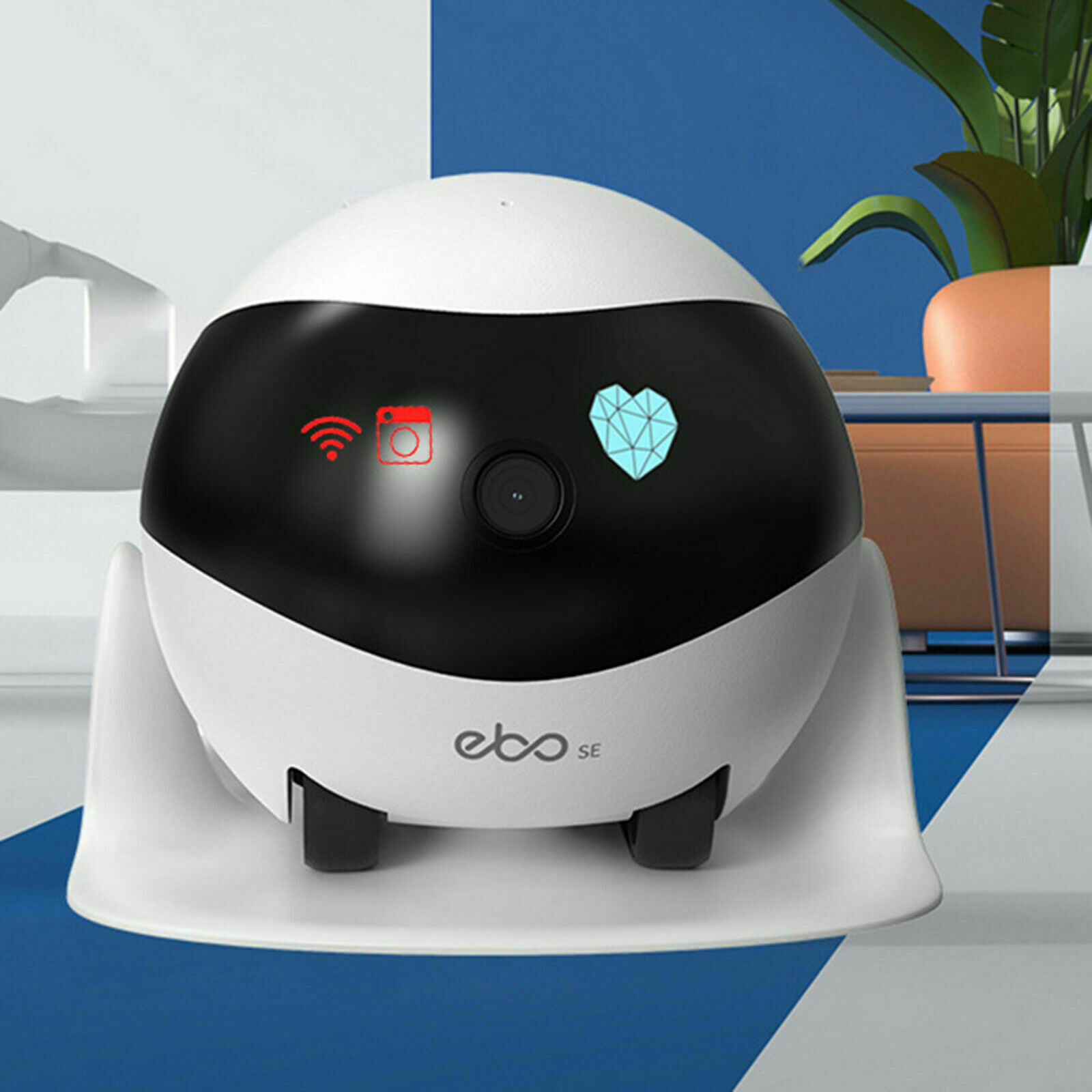 หุ่นยนต์อัจฉริยะ EBO SE สำหรับ - Home Security Robot บทวิจารณ์และราคา