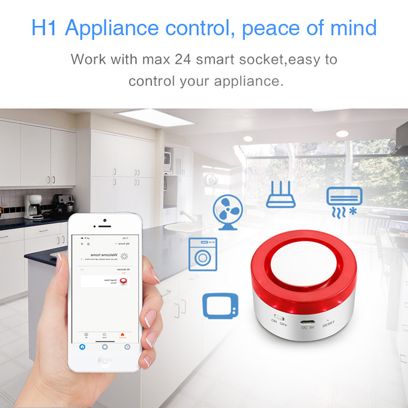 WiFi Tuya Home ALARM System 12 - Sim Gsm Alarm บทวิจารณ์และราคา