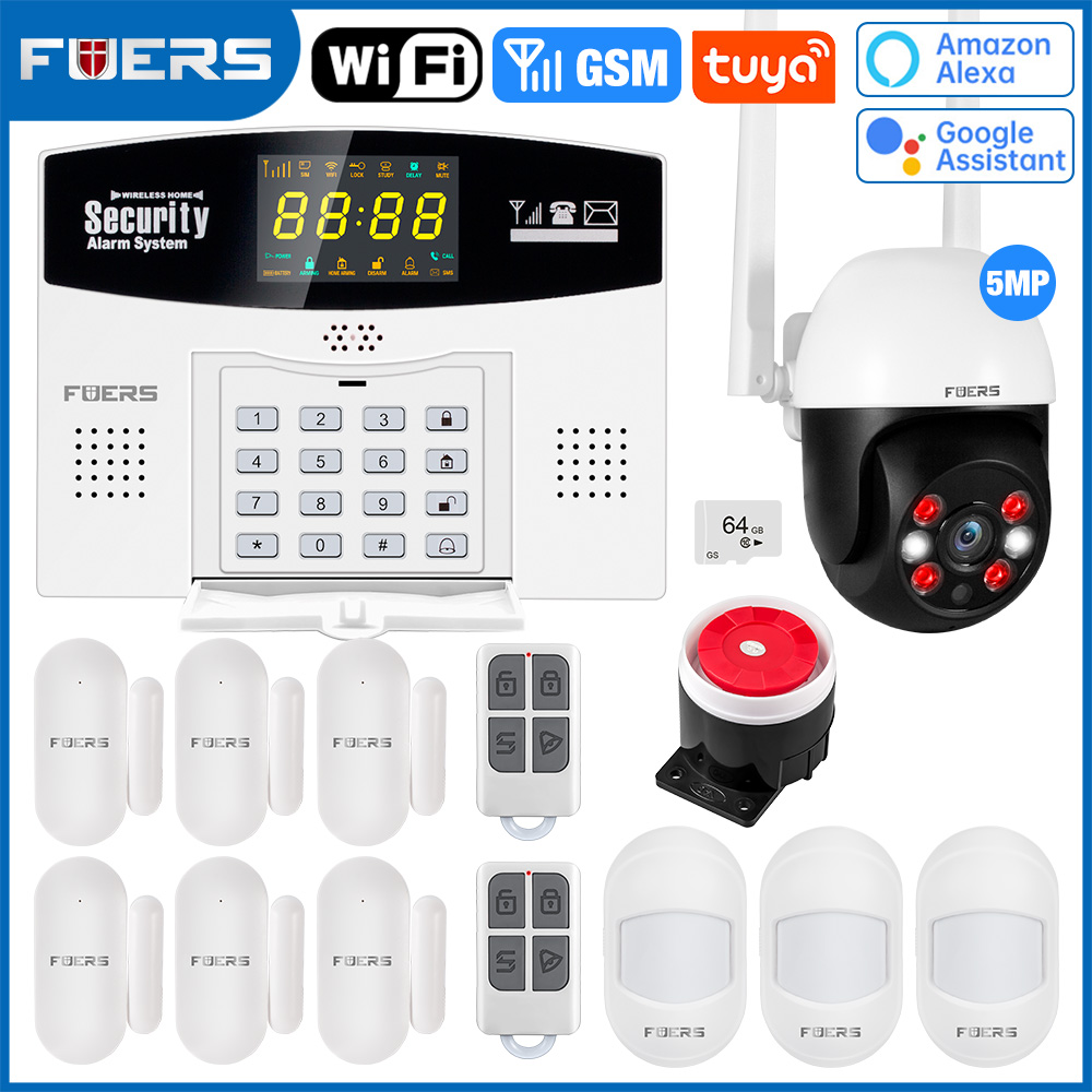 Fuers Tuya สมาร์ทชุด WIFI GSM  - Home Security Front Door Camera บทวิจารณ์และราคา