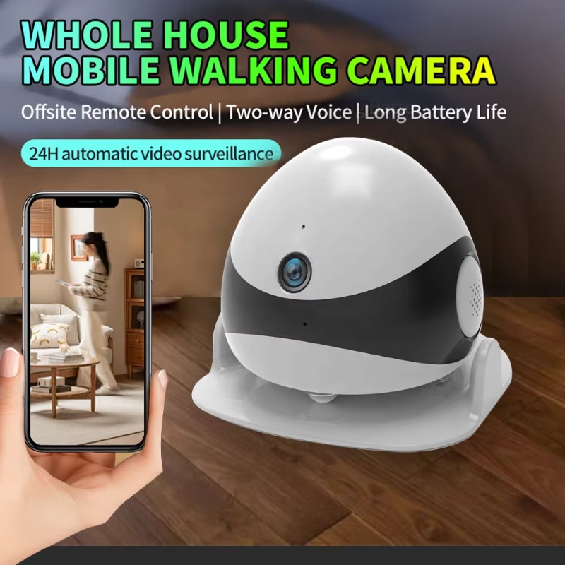 กล้องหุ่นยนต์สัตว์เลี้ยงไร้สาย - Home Security Robot บทวิจารณ์และราคา