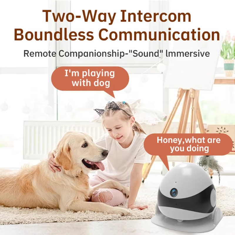 กล้องหุ่นยนต์สัตว์เลี้ยงไร้สาย - Home Security Robot บทวิจารณ์และราคา