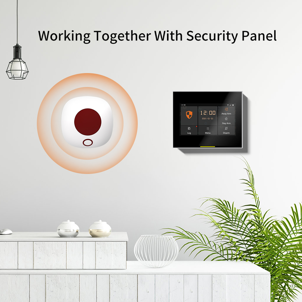 Staniot ในร่มไซเรนไร้สาย433Mhz - Sim Gsm Alarm บทวิจารณ์และราคา