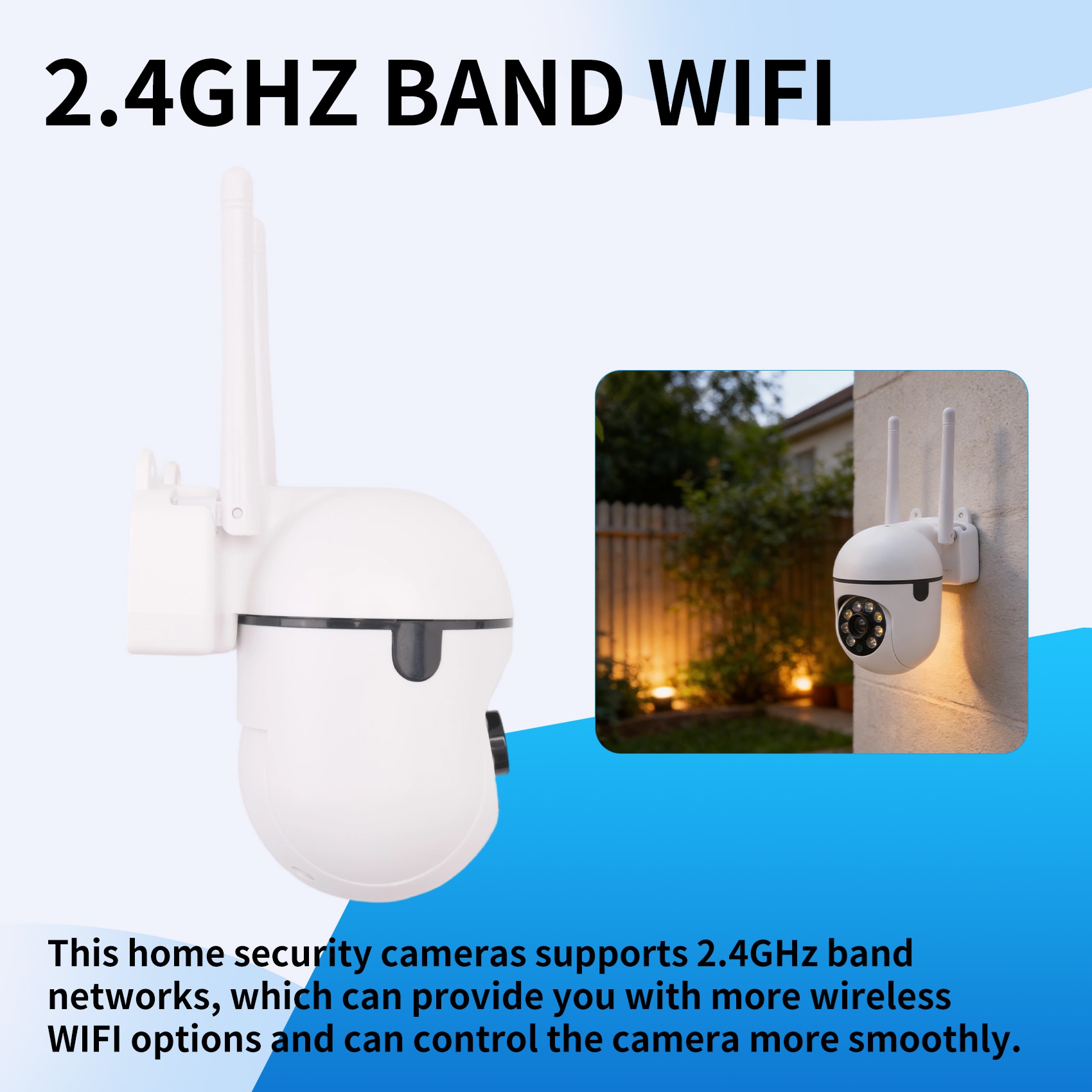 กล้องวงจรปิด WiFi รุ่น DT23 10 - Home Security Flood Lights บทวิจารณ์และราคา