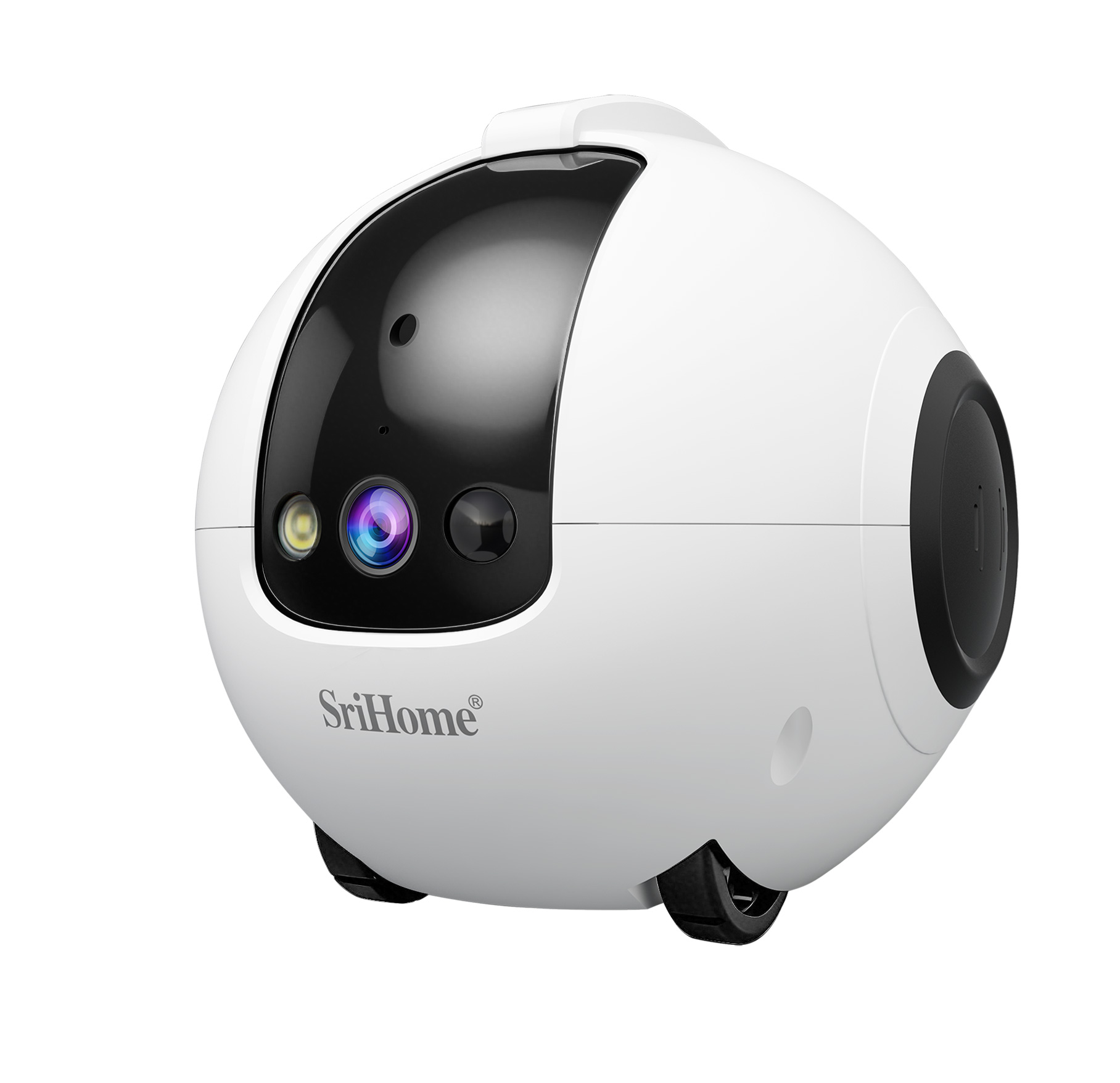 กล้องวงจรปิดไร้สาย 4MP Srihome - Home Security Robot บทวิจารณ์และราคา