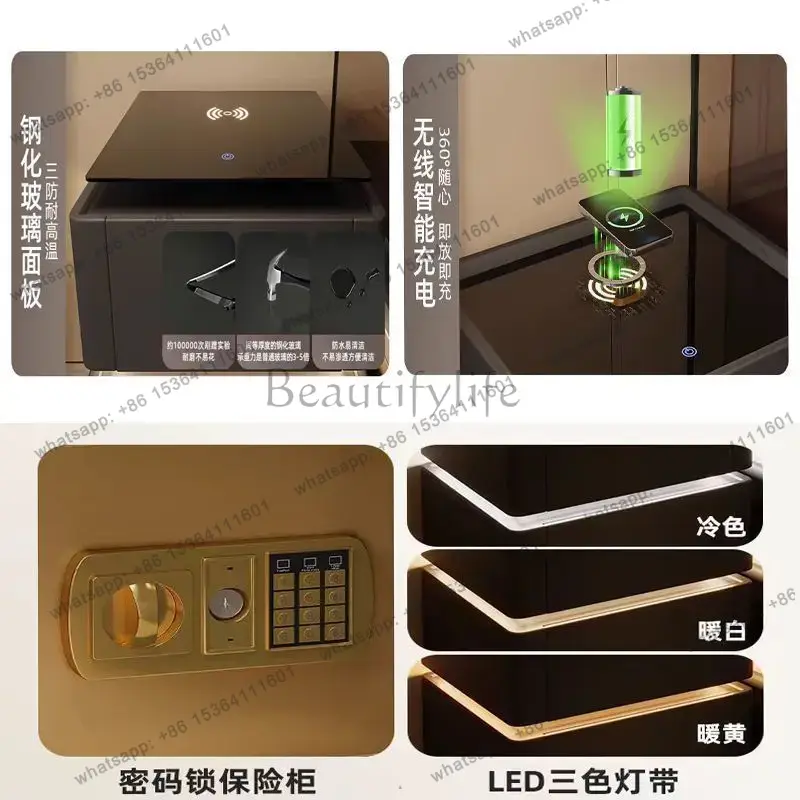 โต๊ะข้างเตียงอัจฉริยะ LJY Secu - Home Security America บทวิจารณ์และราคา