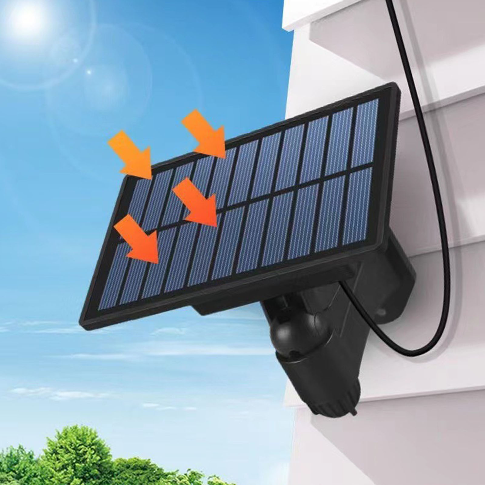 ไฟถนนพลังงานแสงอาทิตย์สำหรับภา - Home Security Flood Lights บทวิจารณ์และราคา
