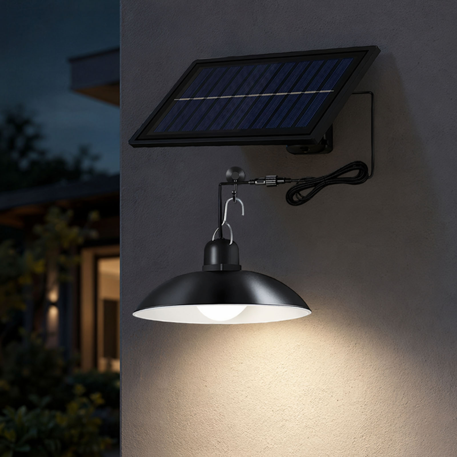 ไฟถนนพลังงานแสงอาทิตย์สำหรับภา - Home Security Flood Lights บทวิจารณ์และราคา