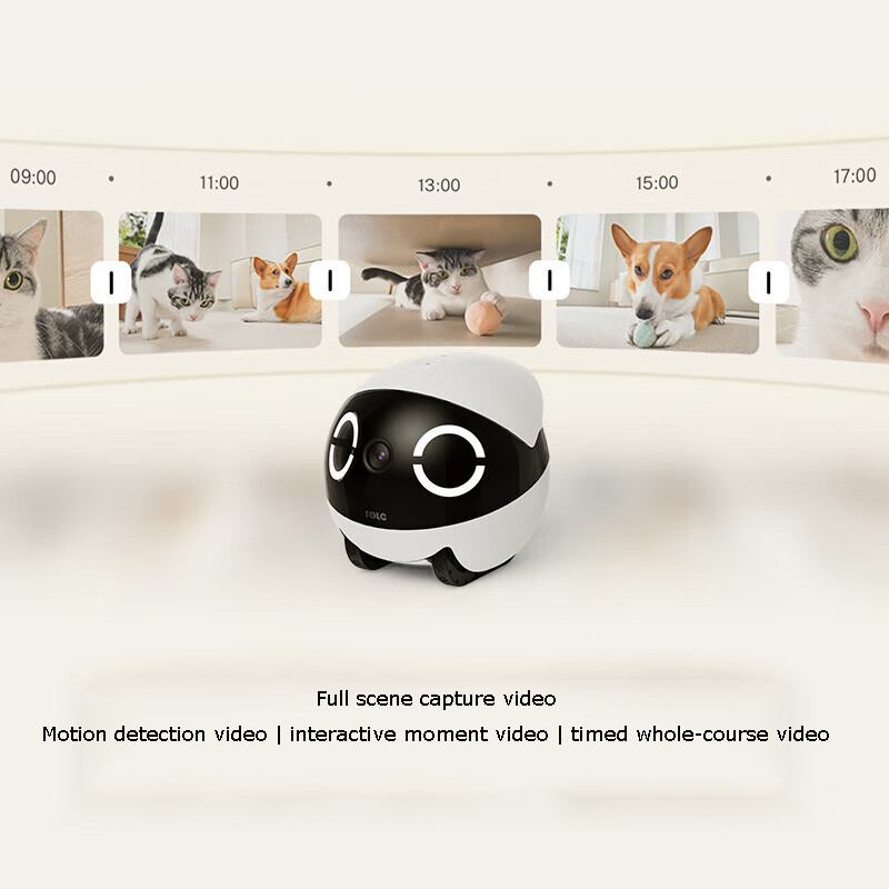 หุ่นยนต์สัตว์เลี้ยงขนาดเล็ก ดี - Home Security Robot บทวิจารณ์และราคา