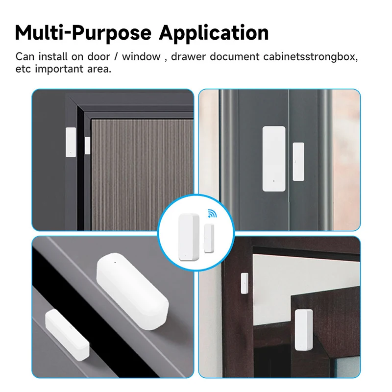 Tuya WiFi สมาร์ทเซ็นเซอร์ประตู - Sim Gsm Alarm บทวิจารณ์และราคา